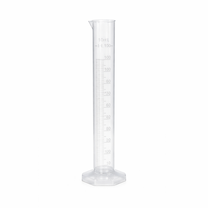 MEASURING CYLINDERS PLASTIC 100 ML