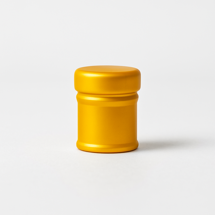 T CAP-004 MATTE GOLD (PACK OF 12 PCS)