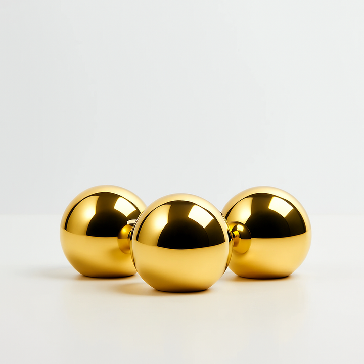 CAP GOLD BALL (PACK OF 12 PCS)