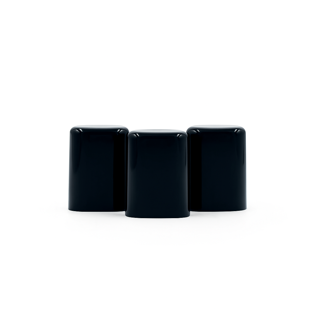 CAP MINI SQUARE BLACK (PACK OF 12 PCS)