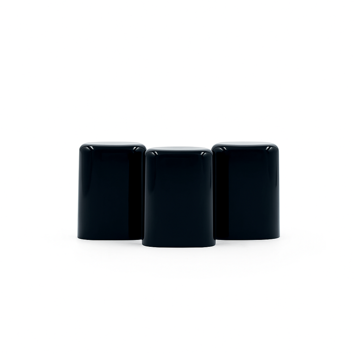 CAP MINI SQUARE BLACK (PACK OF 12 PCS)
