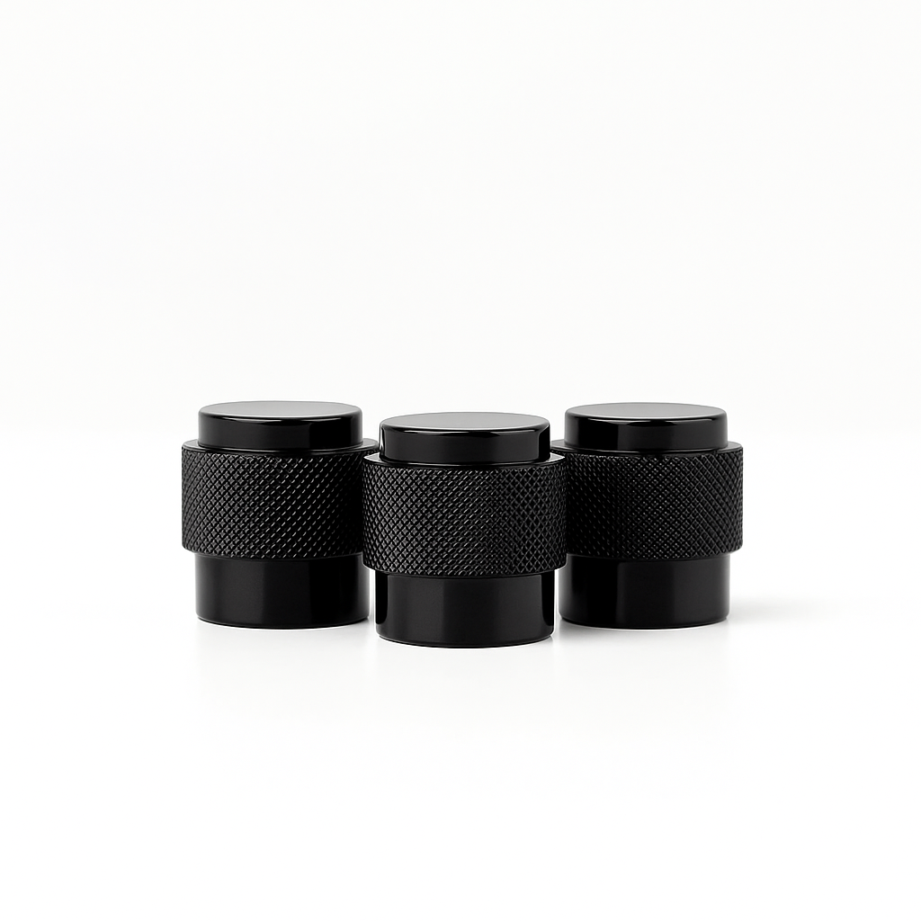 CAP NUT BLACK (PACK OF 12 PCS)