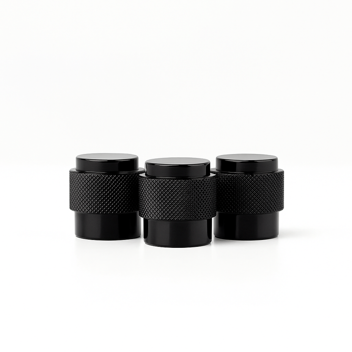 CAP NUT BLACK (PACK OF 12 PCS)