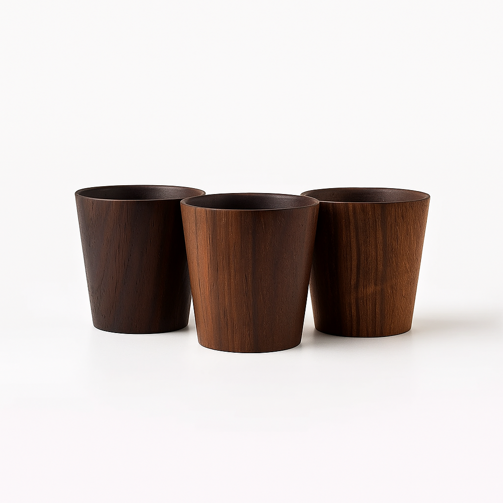 FYG WOODEN CAP BROWN (PACK OF 12 PCS)