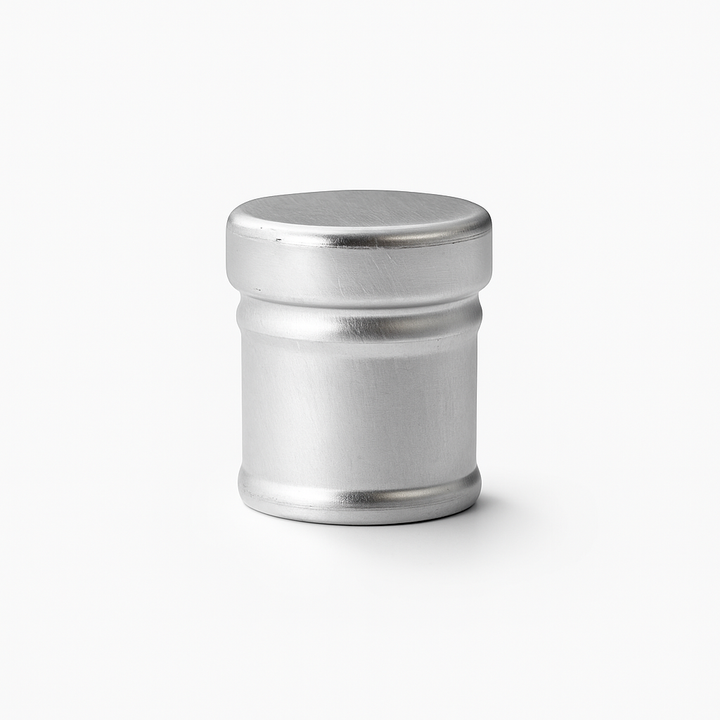 T CAP-004 MATTE SILVER (PACK OF 12 PCS)