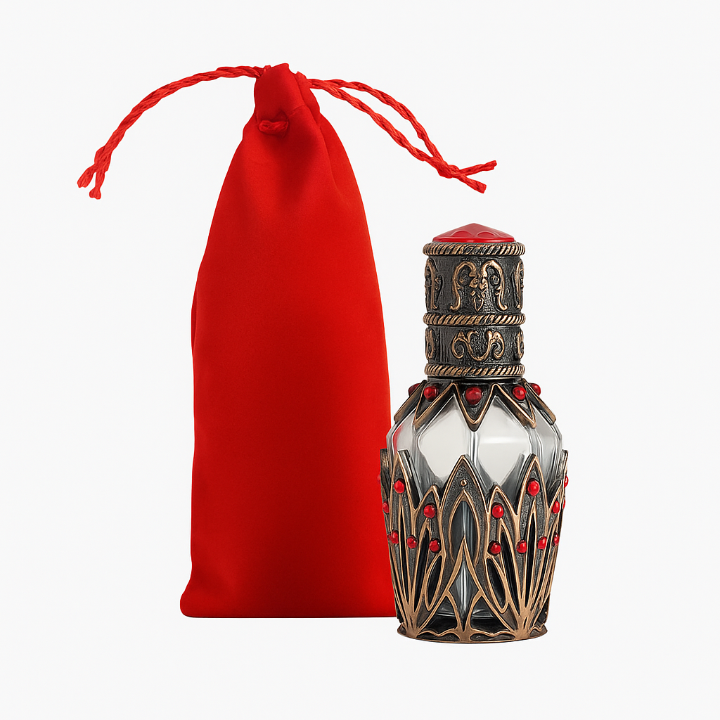 VELVET POUCH FOR ATTAR 24ML (PACK OF 12 PCS)