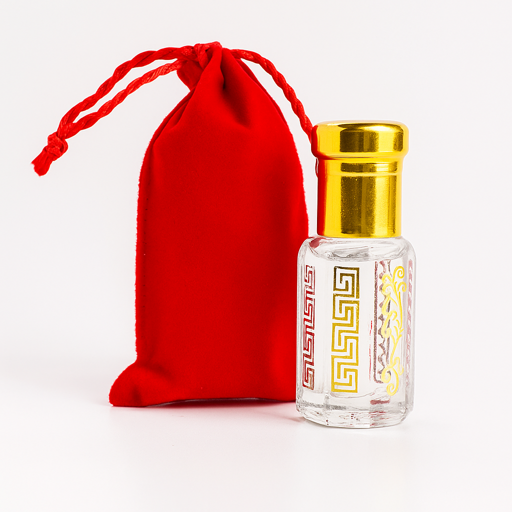 VELVET POUCH FOR ATTAR 6ML (PACK OF 12 PCS)